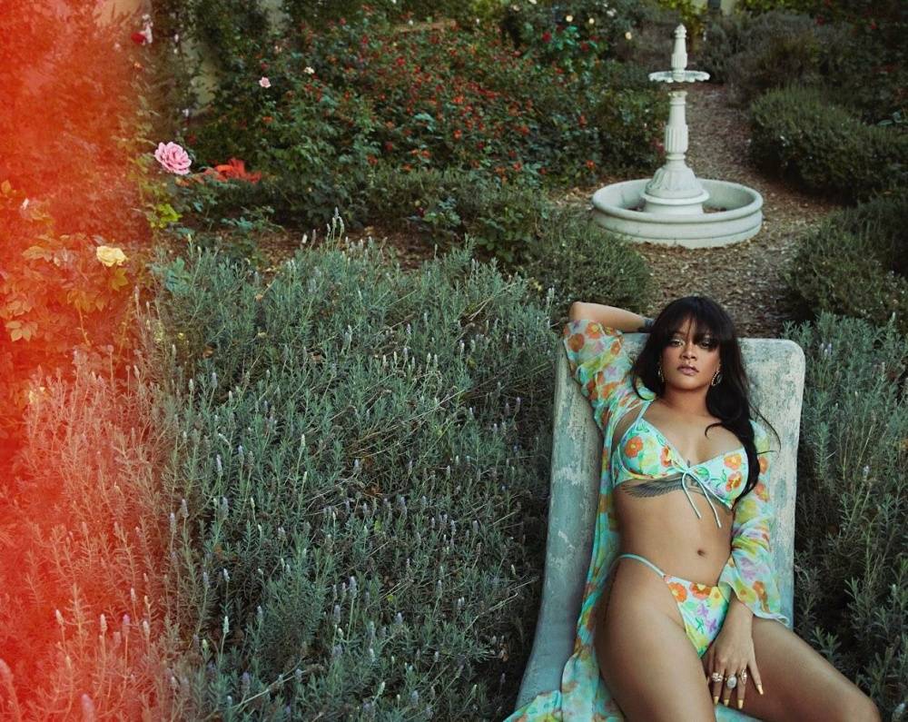 Rihanna Thong Bikini Picnic Photoshoot Set Leaked - #2