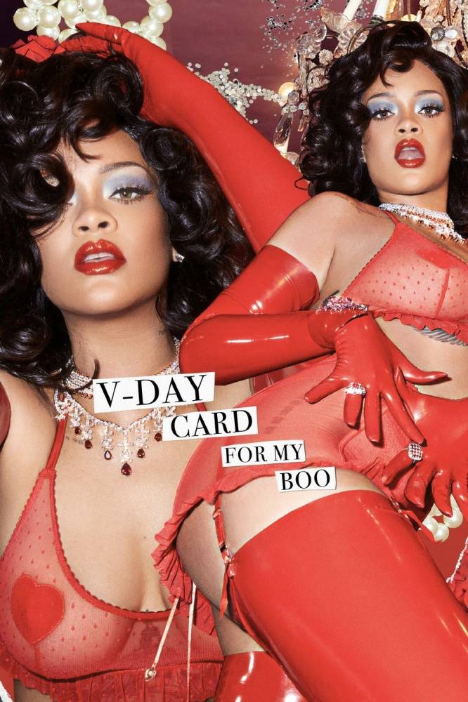Rihanna See Through Lingerie Photoshoot Set Leaked - #5