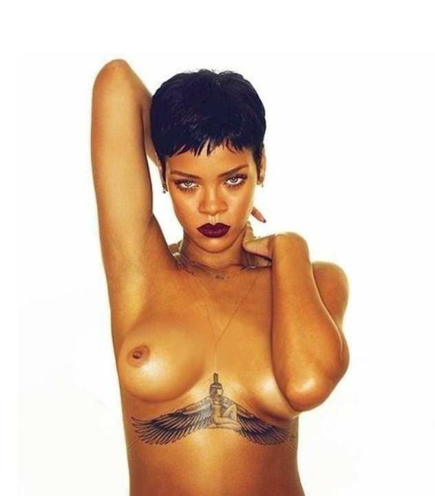 Rihanna Topless Nude Photoshoot Set Leaked - #1