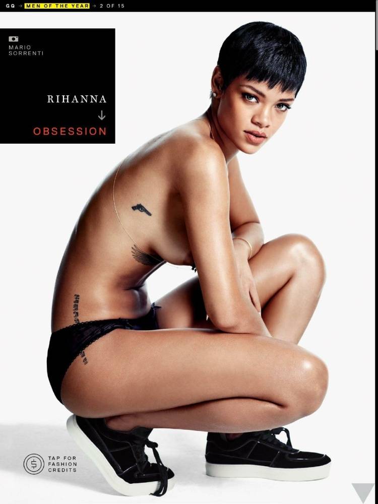 Rihanna Topless Nude Photoshoot Set Leaked - #5