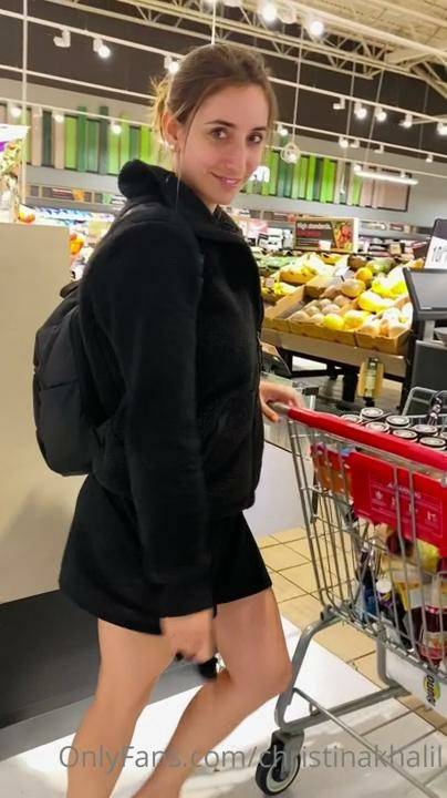 Christina Khalil Shopping Ass Flash Onlyfans photo Leaked - #4