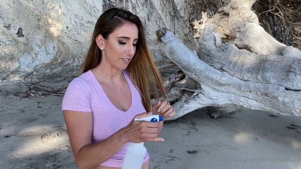 Christina Khalil Wet T-shirt Onlyfans photo Leaked - #2