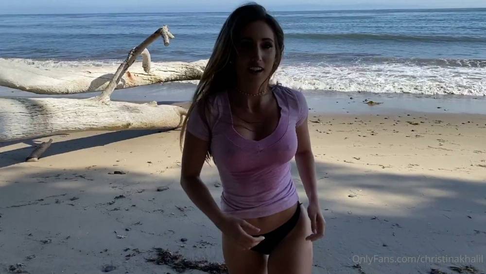 Christina Khalil Wet T-shirt Onlyfans photo Leaked - #1