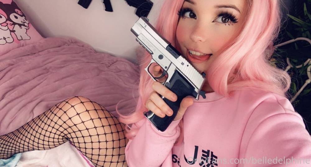 Belle Delphine Airsoft Gun Onlyfans Set Leaked - #1