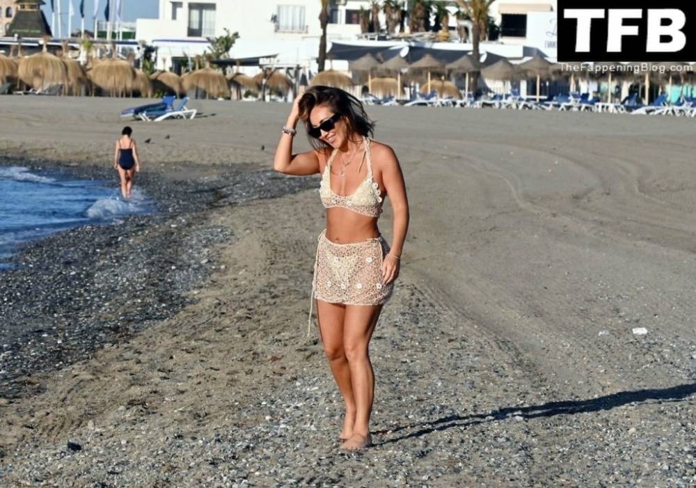 Lauryn Goodman Shows Off Her Sexy Bikini Body on the Beach in Marbella - #16
