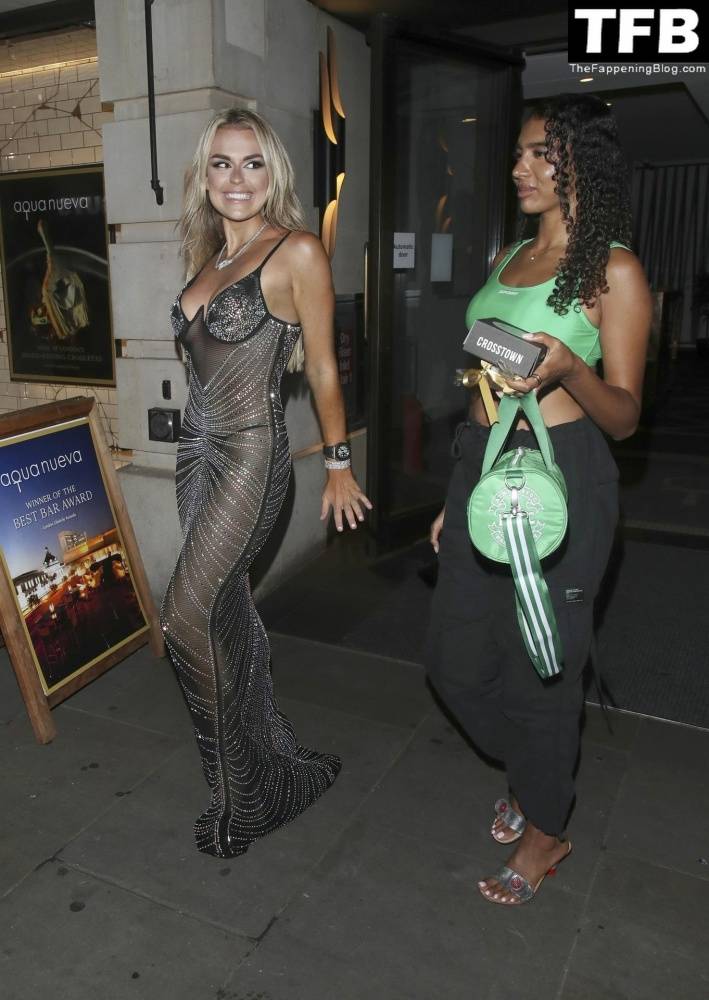 Tallia Storm Looks Hot in a See-Through Dress After the TOWIE Season Launch Party - #3