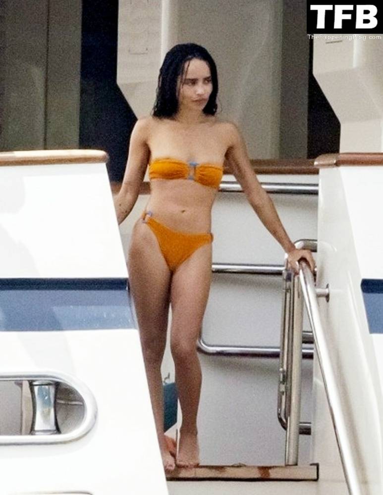 Zoe Kravitz & Channing Tatum Pack on the PDA While on a Romantic Holiday on a Mega Yacht in Italy - #75