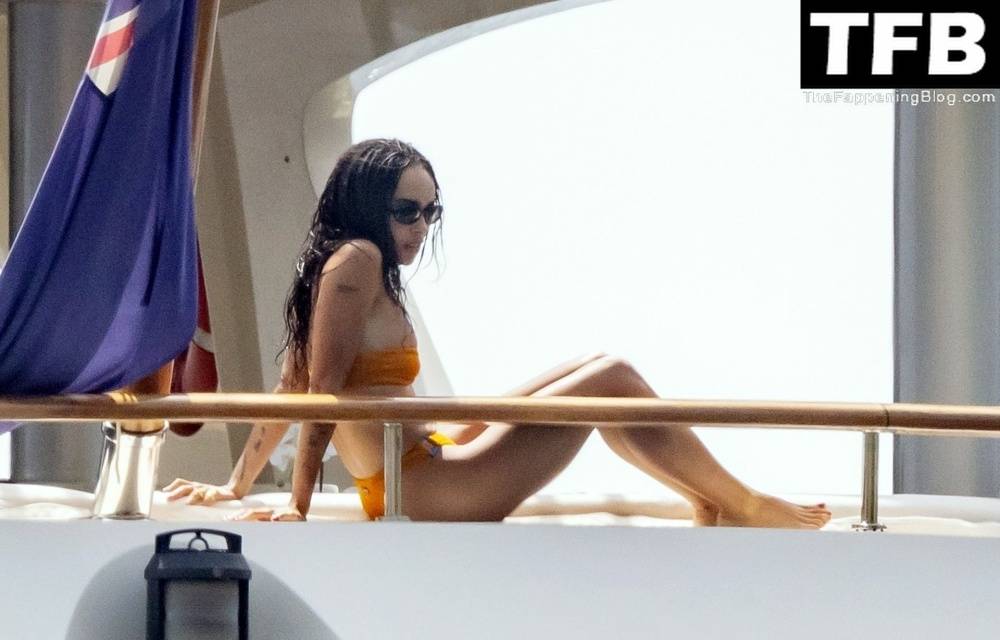 Zoe Kravitz & Channing Tatum Pack on the PDA While on a Romantic Holiday on a Mega Yacht in Italy - #46