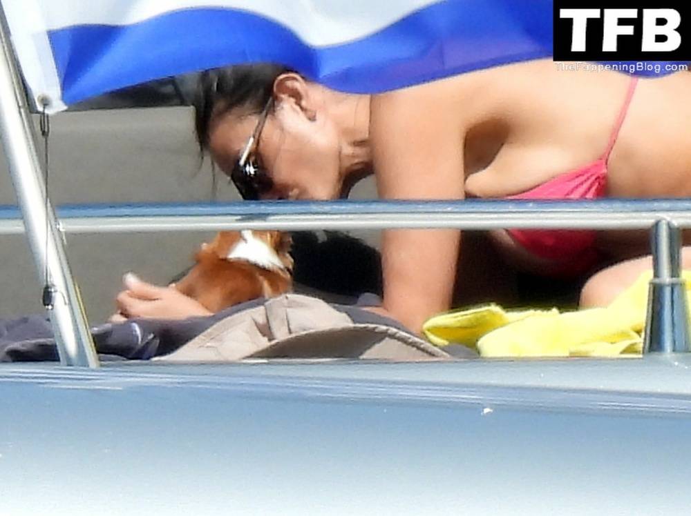 Demi Moore Looks Sensational at 59 in a Red Bikini on Vacation in Greece - #20