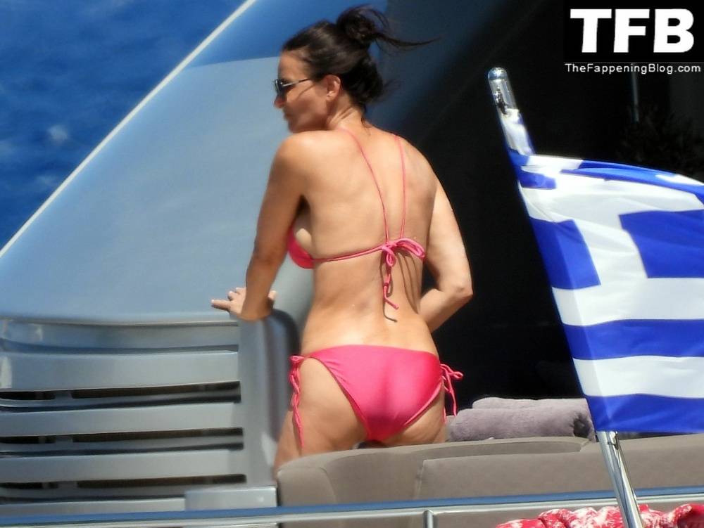 Demi Moore Looks Sensational at 59 in a Red Bikini on Vacation in Greece - #13