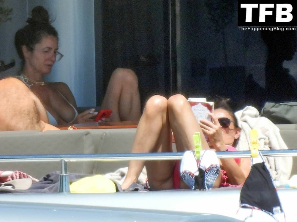 Demi Moore Looks Sensational at 59 in a Red Bikini on Vacation in Greece - #31