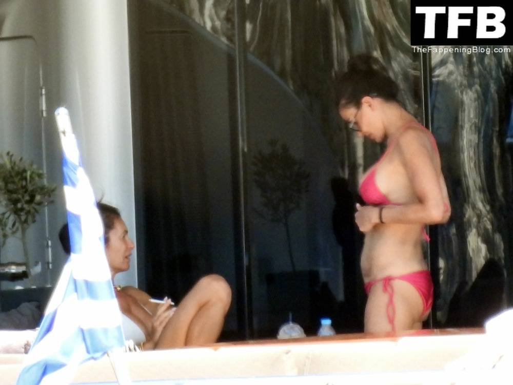 Demi Moore Looks Sensational at 59 in a Red Bikini on Vacation in Greece - #35
