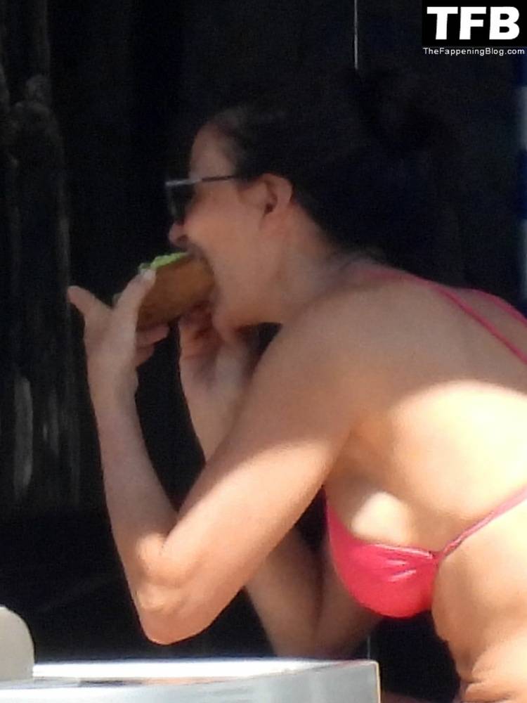 Demi Moore Looks Sensational at 59 in a Red Bikini on Vacation in Greece - #23