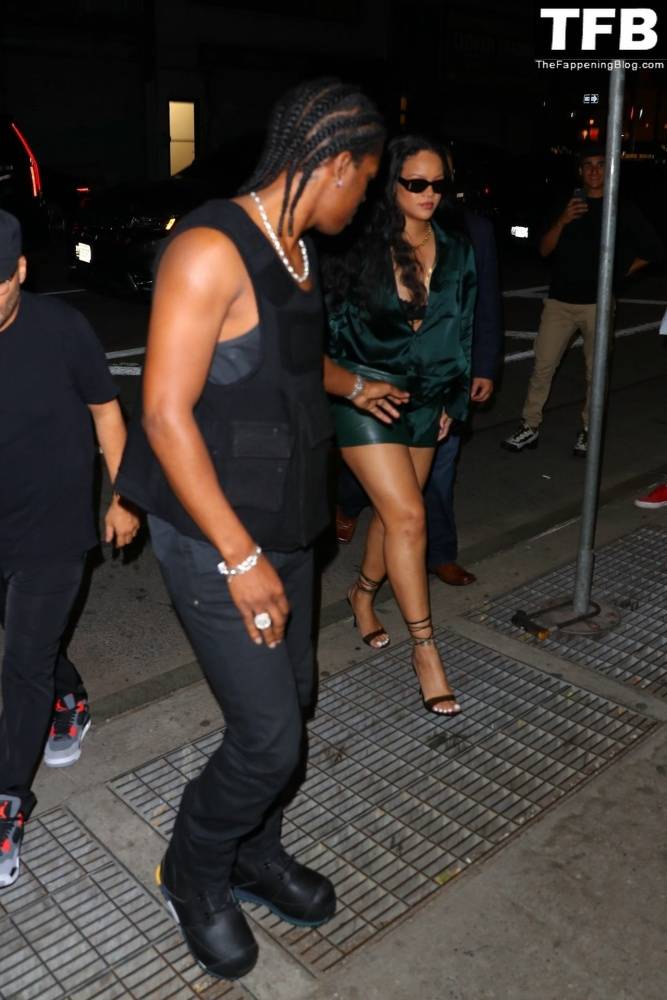 Rihanna & ASAP Rocky Enjoy a Date Night at the Ned Hotel - #46