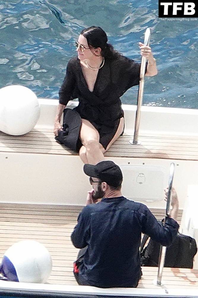Courteney Cox Enjoys the Summer Holiday with Johnny McDaid in Positano - #39