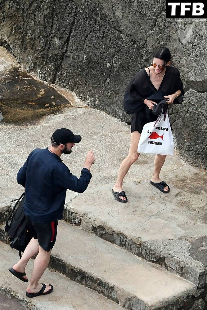 Courteney Cox Enjoys the Summer Holiday with Johnny McDaid in Positano - #11