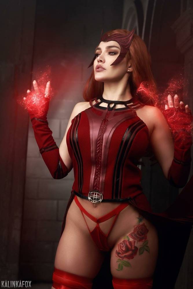 Kalinka Fox Scarlet Witch Cosplay Patreon Set Leaked - #31