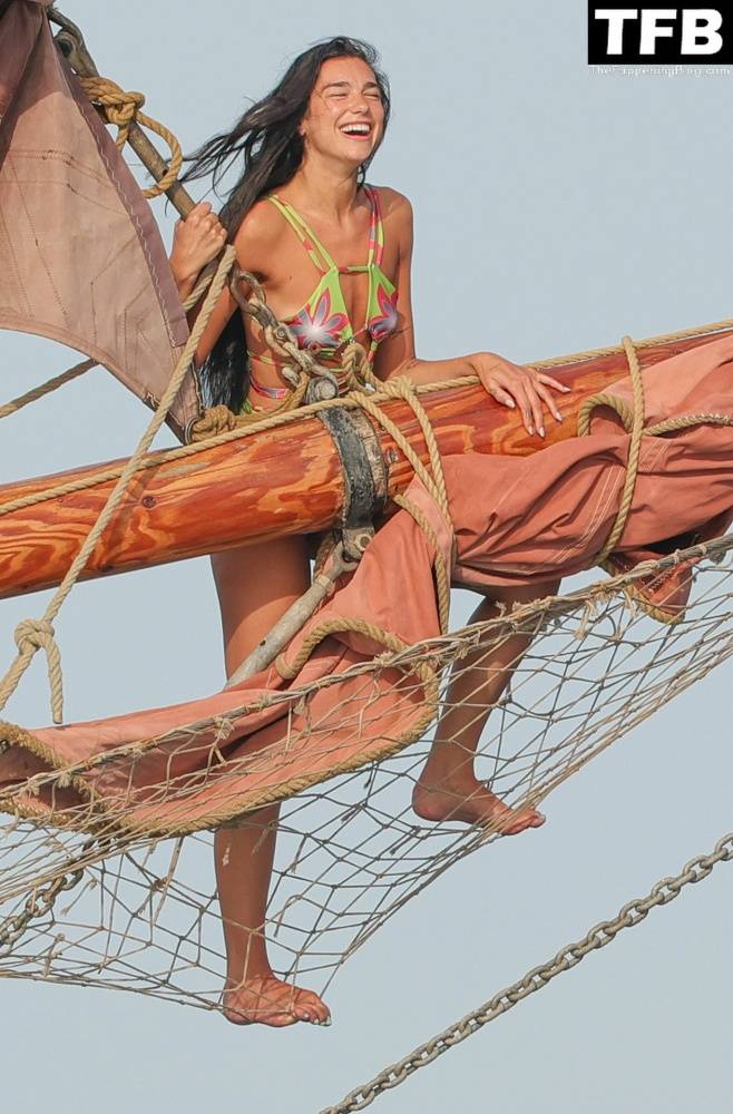 Dua Lipa Looks Sensational as She Jumps Off a Boat and Soaks Up The Sun in Ibiza - #81