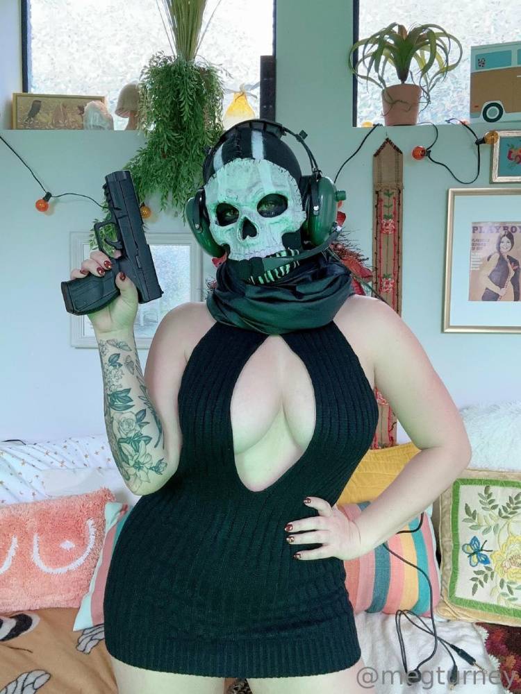Meg Turney Nude Ghost CoD Cosplay Onlyfans Set Leaked - #13