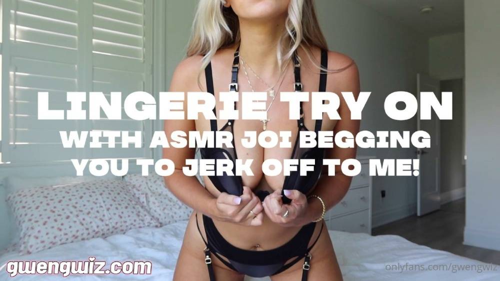 GwenGwiz ASMR JOI Try On Onlyfans photo Leaked - #2
