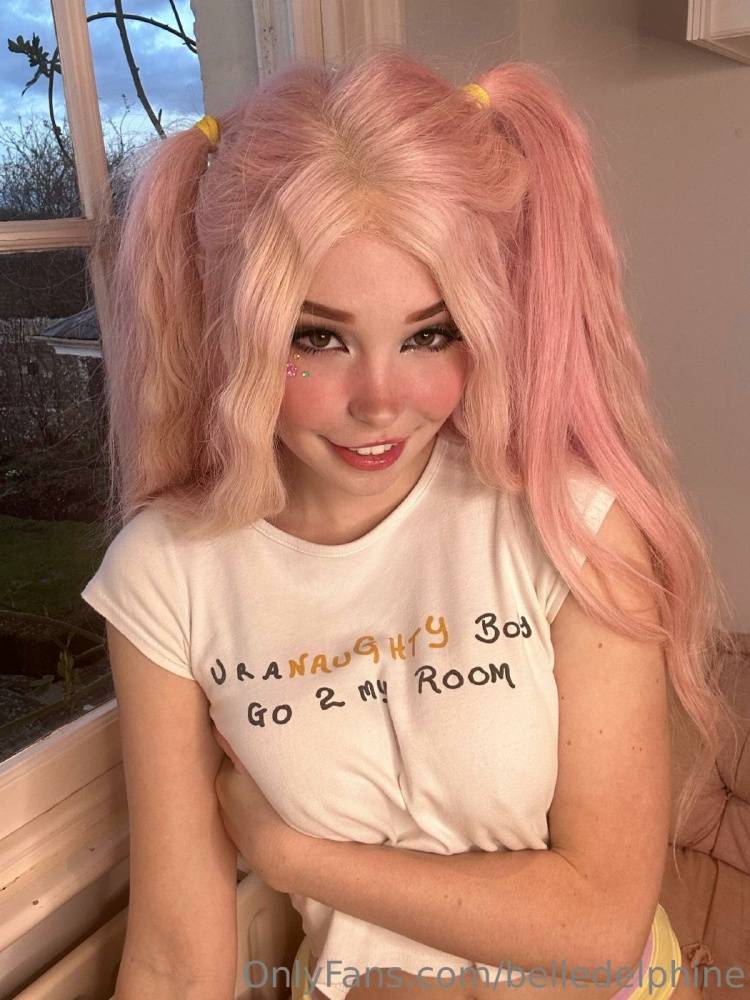 Belle Delphine Nude Naughty Wet T-Shirt Onlyfans Set Leaked - #18