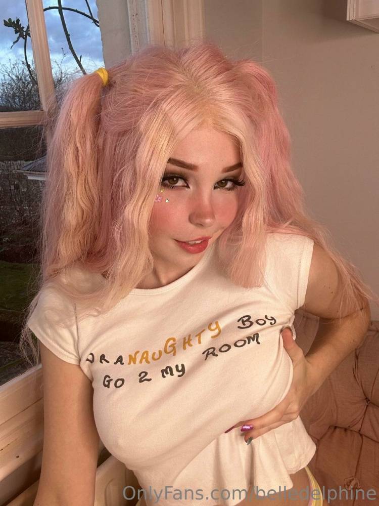 Belle Delphine Nude Naughty Wet T-Shirt Onlyfans Set Leaked - #20