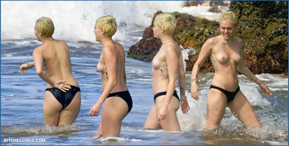 Miley Cyrus Nude Celebrity Tits Photos - #16