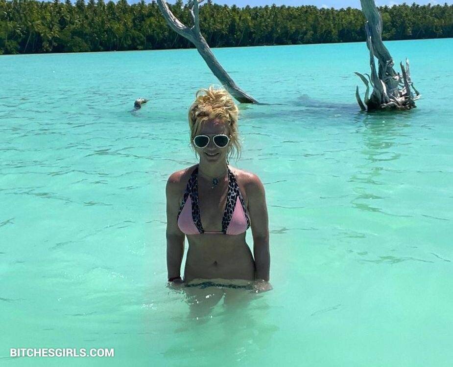 Britney Spears Nude Celebrity Leaked Tits Photos - #4