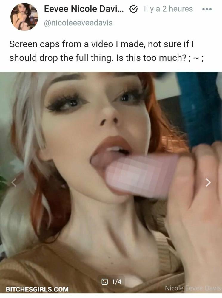 Nicole Eevee Davis Nude - Nicoleeeveedavis Onlyfans Leaked Blowjob Videos - #13