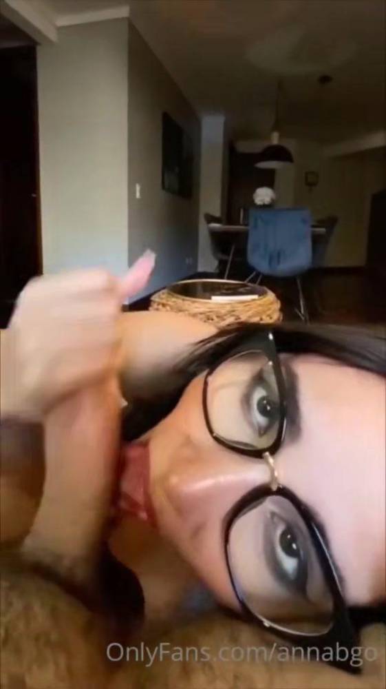 Annabgo Blowjob Nerd Role Play OnlyFans Video Leaked - #7