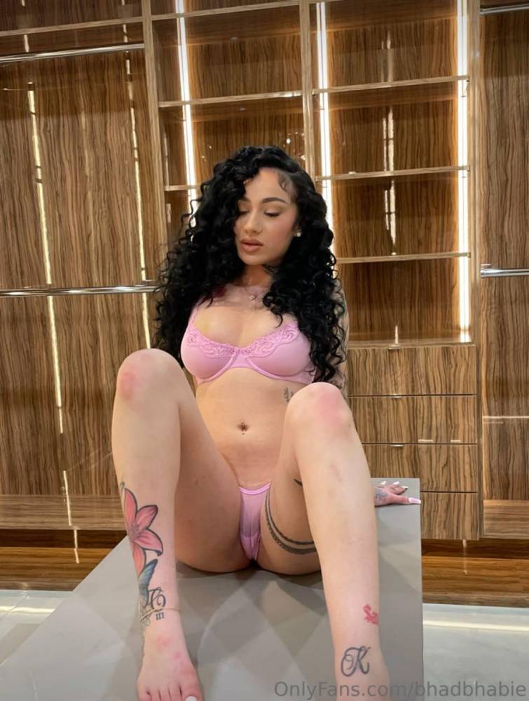 Bhad Bhabie Legs Spread Sexy Lingerie Onlyfans Set Leaked - #2