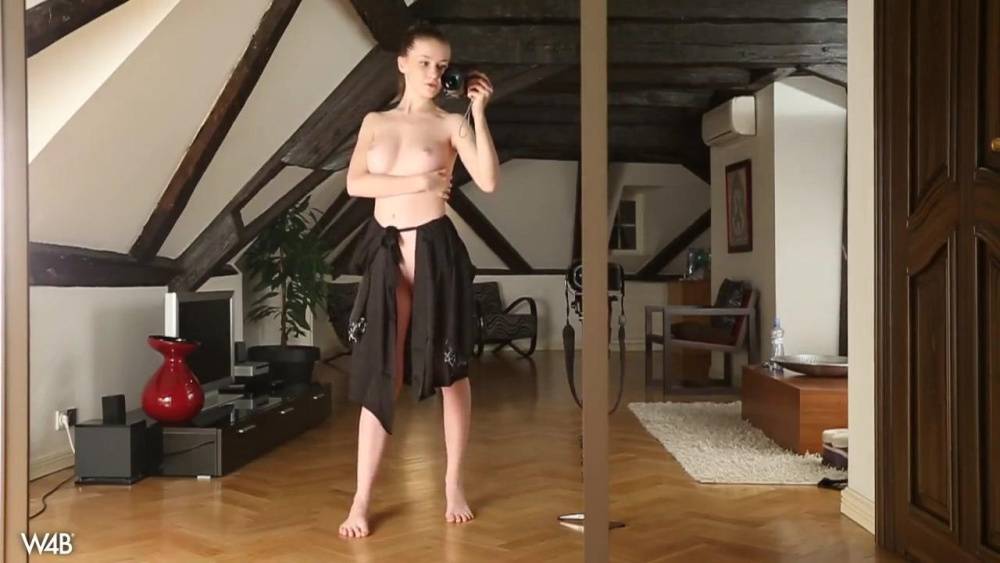 Emily Bloom Nude Robe Strip OnlyFans Video Leaked - #8