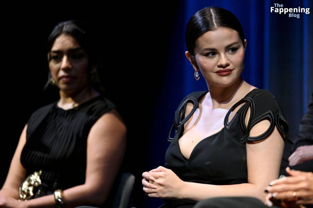 Selena Gomez Shows Off Nice Cleavage at the “Emilia Pérez” Premiere in London (23 Photos) - #19