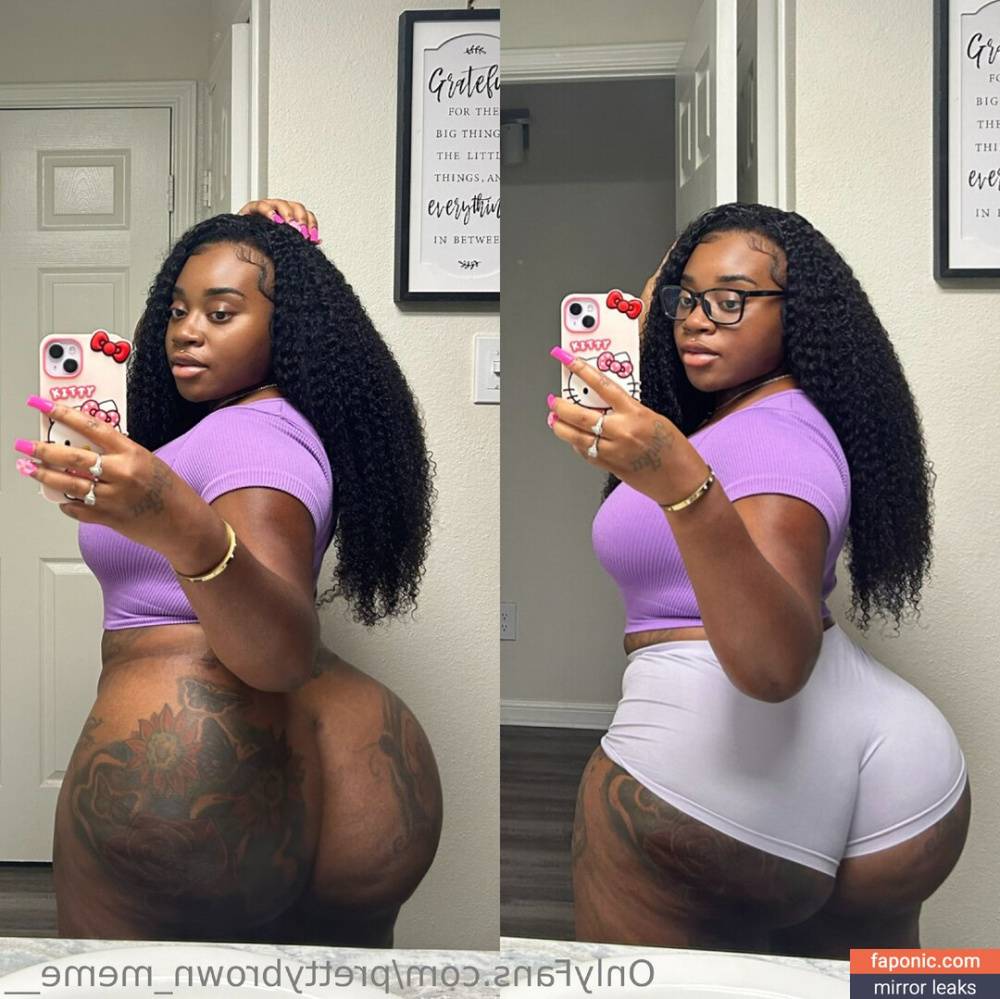 prettybrown_meme__ aka prettybrownmeme_ Nude Leaks OnlyFans - #1