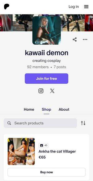 Kawaii Demon / crimson demon / kawaii_demon._ / kawaiidemxn Nude Leaks Patreon - Fapello - #14