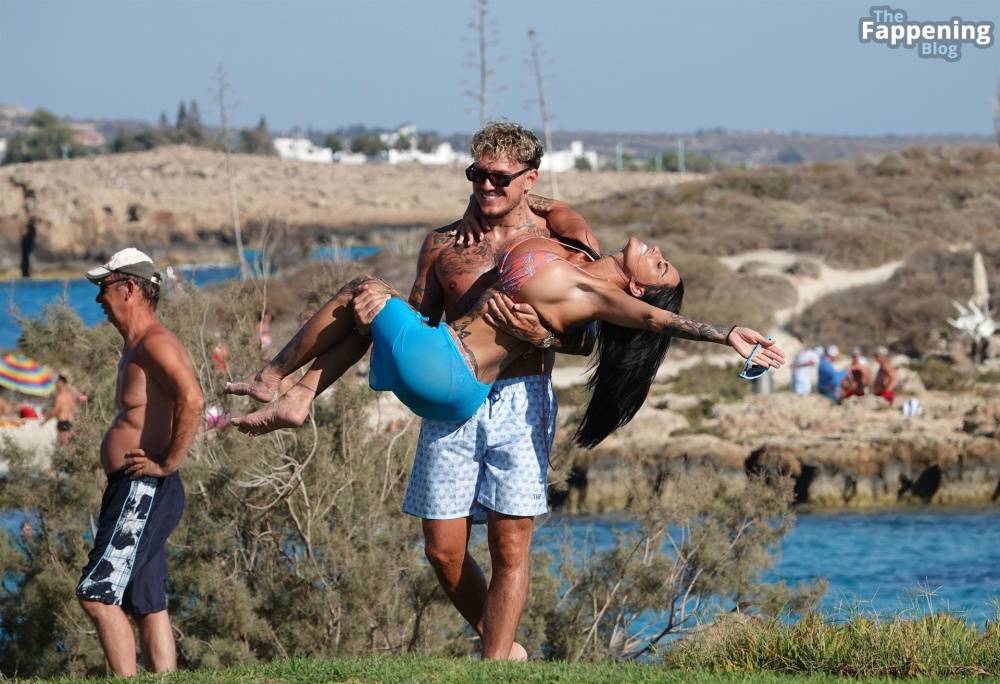 Katie Price Packs on the PDA During a Romantic Walk with JJ Slater Out in Cyprus (61 Photos) - #6