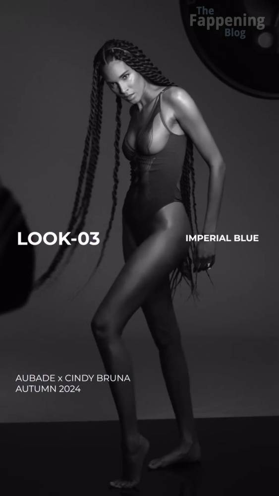 Cindy Bruna Poses in a New Shoot For Aubade Lingerie (26 Photos + Video) - #25