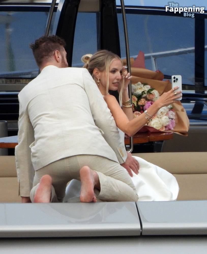 Leonie Hanne Flashes Her Underwear on a Yacht in Portofino (43 Photos) - #35