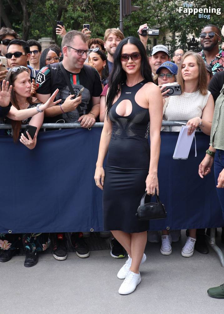 Katy Perry Shows Off Her Sexy Tits in Paris (45 Photos) - #11