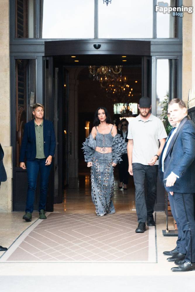 Braless Katy Perry Leaves Crillon Hotel For Dinner in Paris (120 Photos) - #85