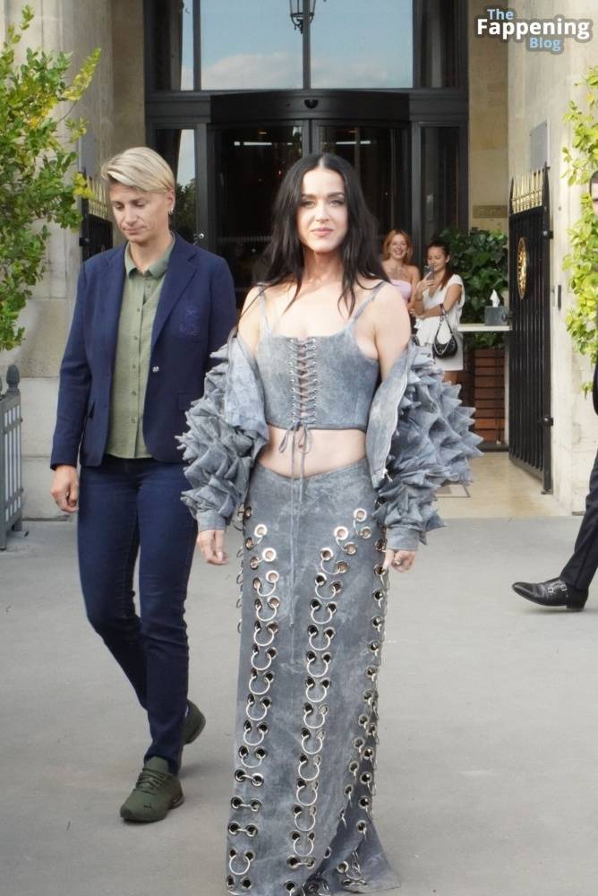 Braless Katy Perry Leaves Crillon Hotel For Dinner in Paris (120 Photos) - #50