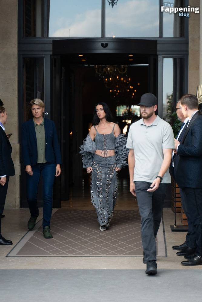Braless Katy Perry Leaves Crillon Hotel For Dinner in Paris (120 Photos) - #90