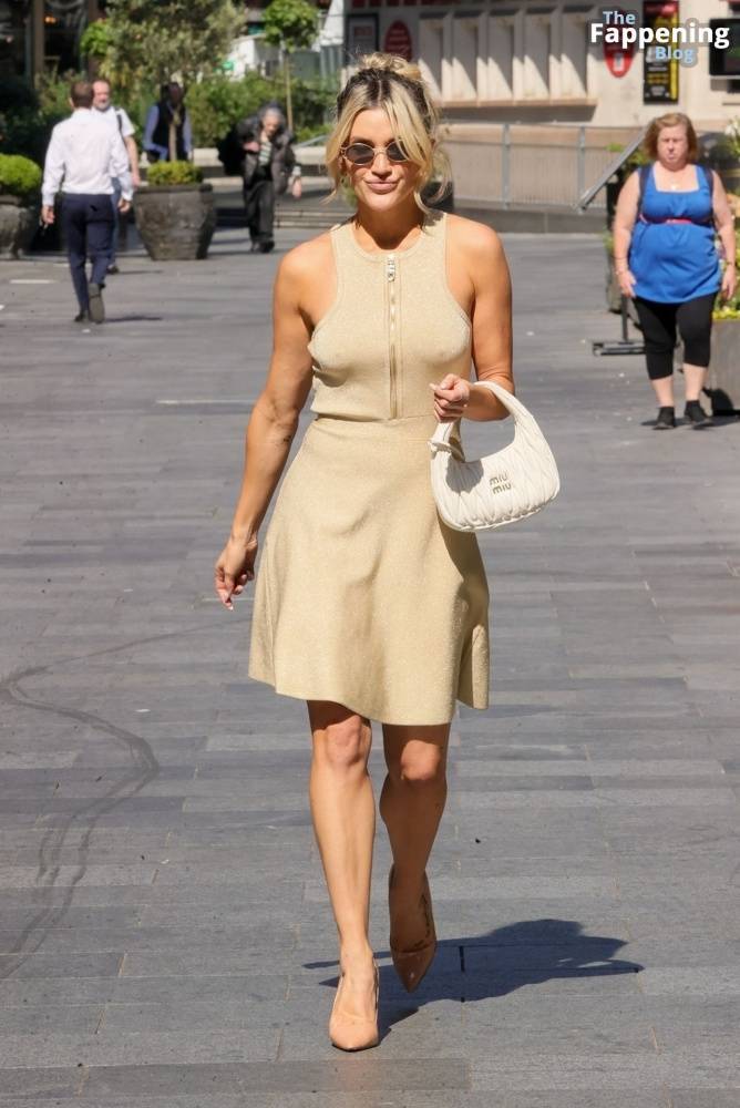 Ashley Roberts Makes a Leggy Appearance Wearing a Short Summer Dress at Heart Radio (12 Photos) - #2