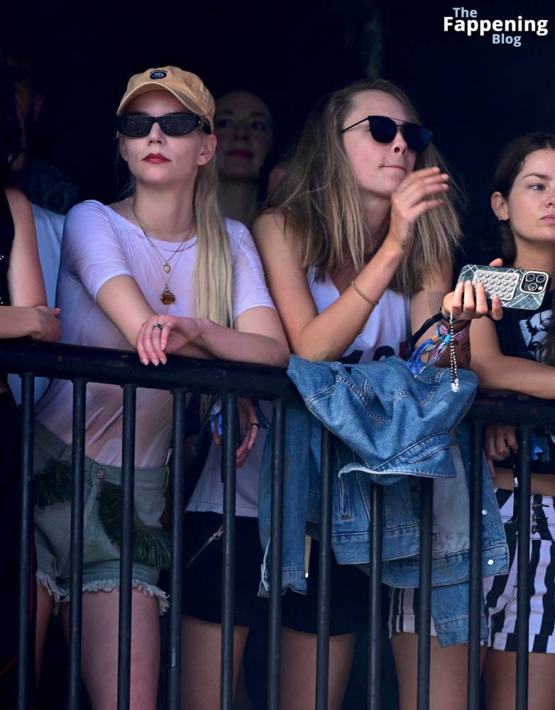 Anya Taylor-Joy Stuns in a Wet T-Shirt at Glastonbury Festival (27 Photos) - #1