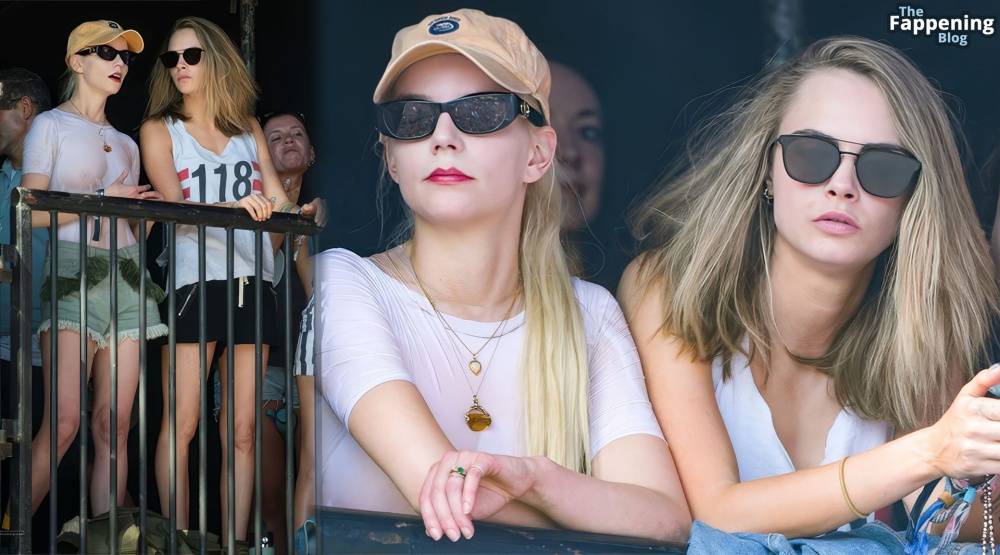 Anya Taylor-Joy Stuns in a Wet T-Shirt at Glastonbury Festival (27 Photos) - #26