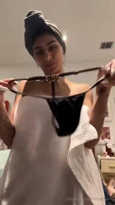 Mia Khalifa Nude Lingerie Try-On OnlyFans Video Leaked - #6