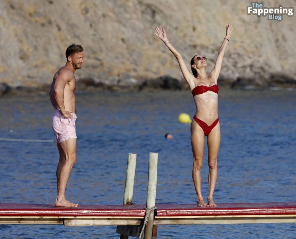Alessandra Ambrosio is Seen with Alexander Smurfit Enjoying a Swim Together in Ibiza (39 Photos) - #15
