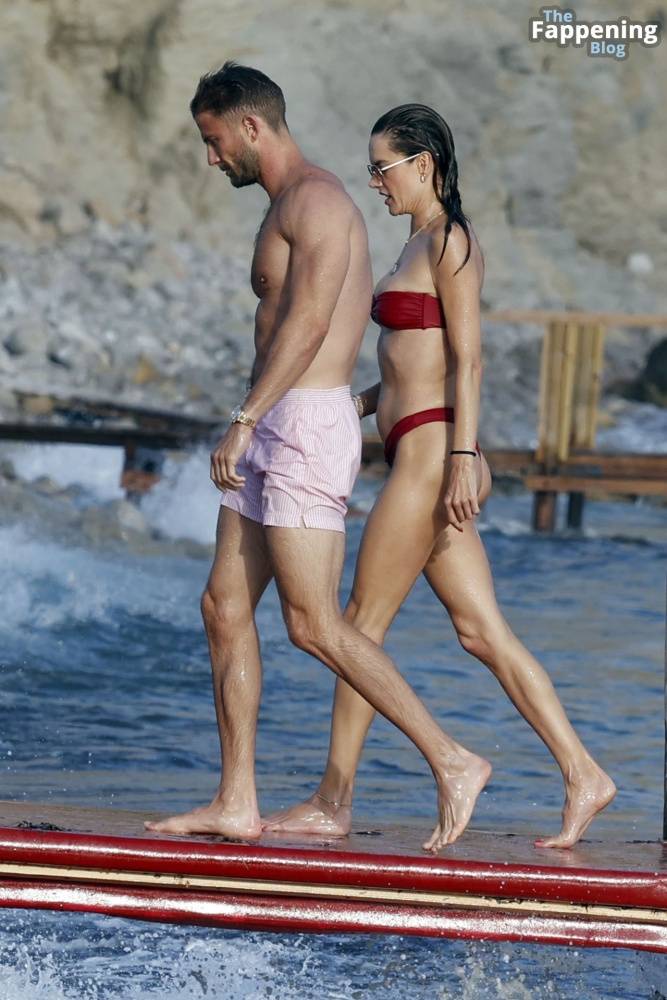 Alessandra Ambrosio is Seen with Alexander Smurfit Enjoying a Swim Together in Ibiza (39 Photos) - #30