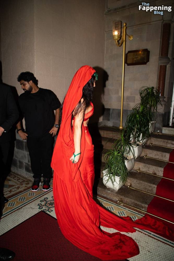 Kim Kardashian Stuns in a Red Dress in Mumbai (33 Photos) - #3