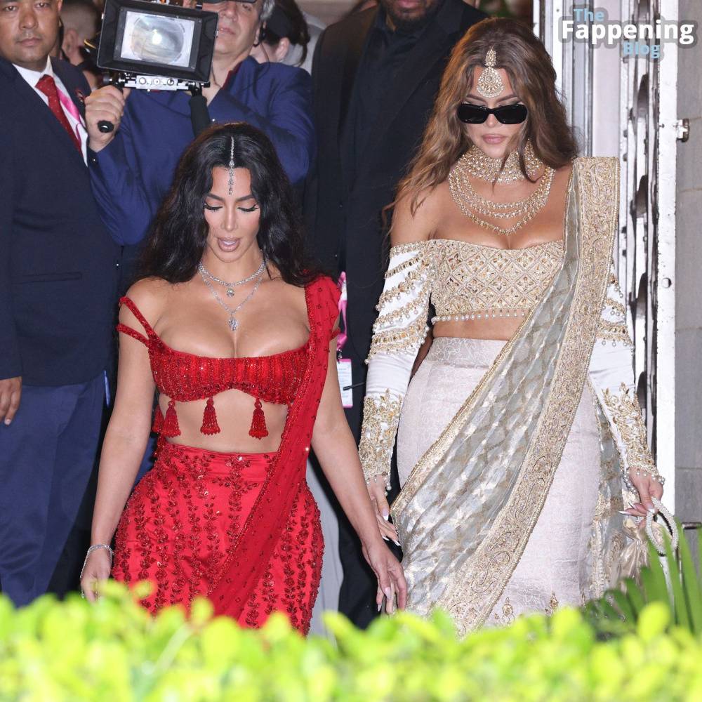 Kim Kardashian Stuns in Red for Anant Ambani’s Wedding (40 Photos) - #23